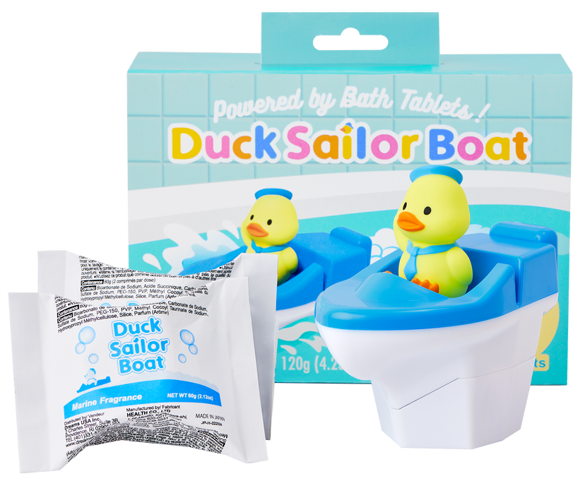 Duck Sailor Boat - Bright Display Style