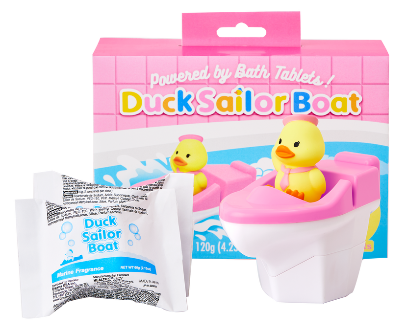 Duck Sailor Boat - Bright Display Style