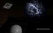 Projector Dome Star Map - Room Ready