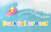 Duck Sailor Boat - Bright Display Style