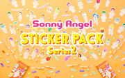 Sonny Angel Sticker Pack - Series 2 - Shelf Daily Case