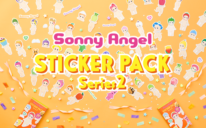Sonny Angel Sticker Pack - Series 2 - Shelf Daily Case