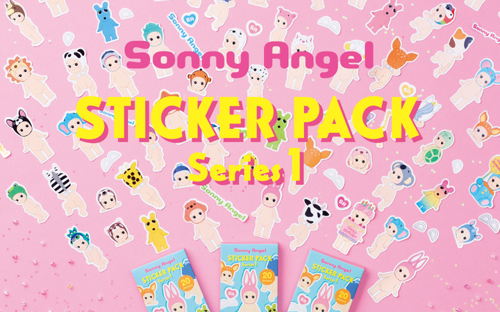 Sonny Angel Sticker Pack - Series 1 - Desk Display Ready