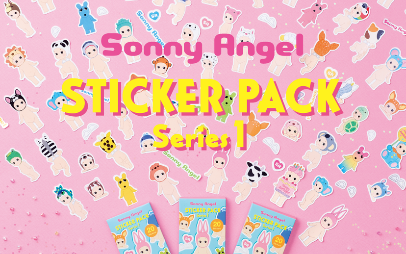 Sonny Angel Sticker Pack - Series 1 - Desk Display Ready